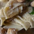 Pappardelle aux pois chiches et aux sardines : les pâtes du dimanche soir 