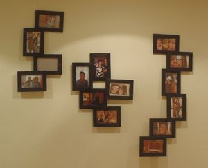 Homemade : cadres photos design --> fait maison