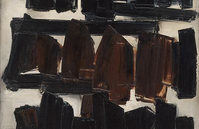Pierre Soulages Painting, November 20, 1956 (Peinture, 20 novembre 1956)