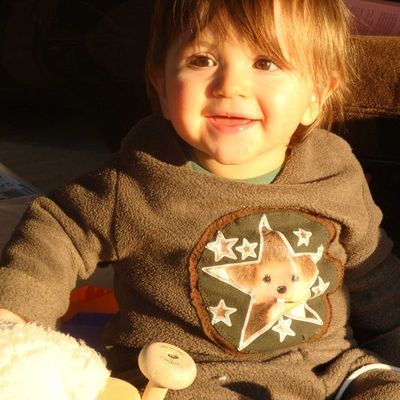 Mon amie Annabel m'a offert un body avec un super