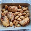 Poulet et pommes grenailles au paprika