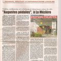 Revue de presse - AUGUSTES PEDALES 2012