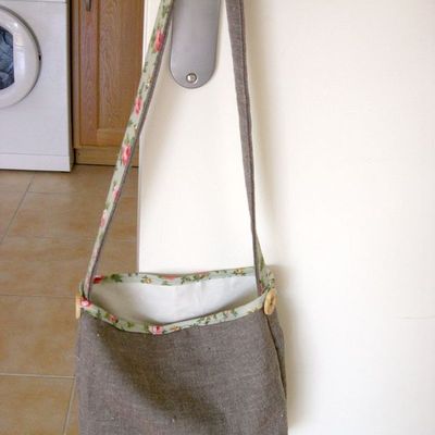 Petit sac d'hiver romantique