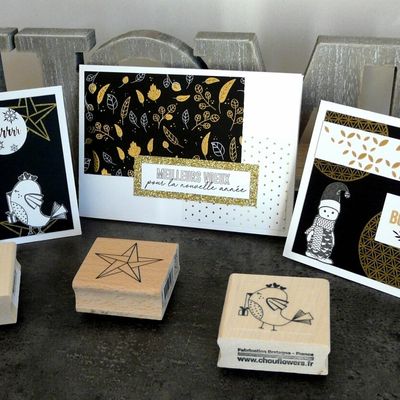 Cartes de voeux pour Variations Créatives