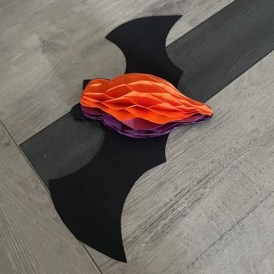 Chauve-souris en nid d'abeille 3D Halloween 2025