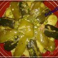 Tajine des legumes verts