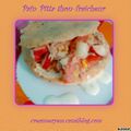 Pain pitta "thon fraicheur"