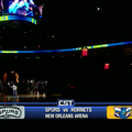 NBA : San Antonio Spurs VS New Orleans Hornets