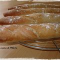 Baguettes Monge au levain