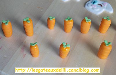 Modelages faciles : Les carottes