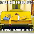 Aujourd'hui c'est Lundi (Noooooonnnn!!!) 