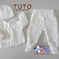 TUTO tricot bébé, Patron FACILE layette bb à tricoter PDF