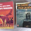 Deux livres sur des canidés