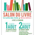 Salon du livre " La ruche des mots " 1 & 2 Août 2020 à Riez-la-romaine