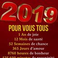 Bonne Année 2019 !