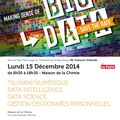 Save the Date : "Making Sense of Big Data" 15 décembre 2014