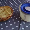 Recette de crêpes Tupperware