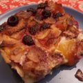 Clafoutis nectarines-framboises-amandes