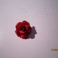 Petite rose fait main