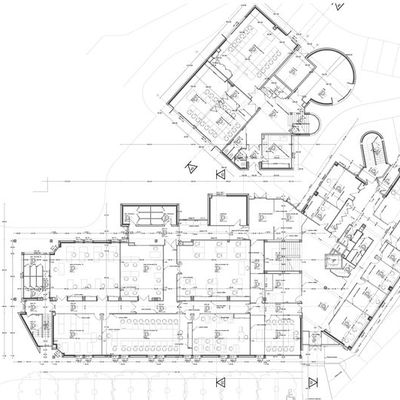 Restructuration des bureaux de la Poste - Nantes (44)
