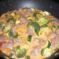 WOK D'AGNEAU ET DE PETITS LEGUMES