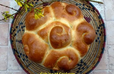 Brioche ronde, légère