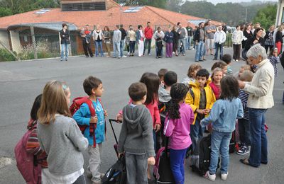 Rentrée scolaire à Saint-Gence