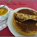 Crèpes aux trois farines