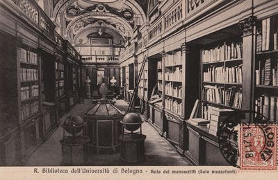 Bibliothèque de l'Université - Bologne, Italie