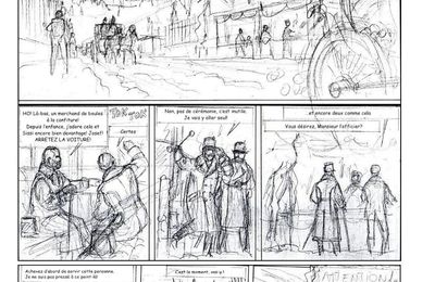 Evan,"le complot"  planche 1
