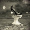 "The clock shoe" (photomanipulation)