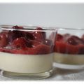Bavaroise vanille cerises