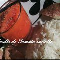 Coulis de tomate à la sarriette