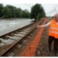 Inondations, suite. Ligne SNCF toujours coupée.