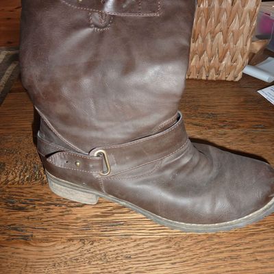 customisation de bottes AVANT / APRES