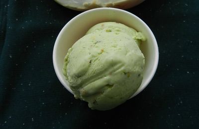 glace à la pistache
