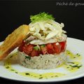 Rillettes de lisette et salade fenouil d'après Philippe Artaud