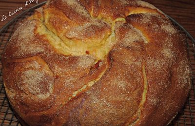 Brioche tourbillon à la vanille au cook'in (ou pas)