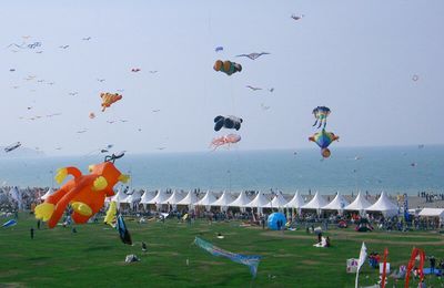 le festival internationale de cerfs-volants 