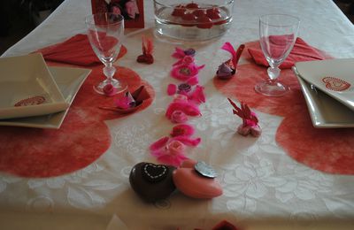 Table de Saint-Valentin