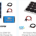 Le kit solaire autonome génère du courant n’importe où 