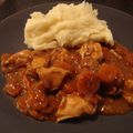 Poulet façon carbonnade flamande...