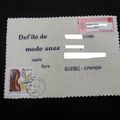 Mes enveloppes et cartes postales brodées