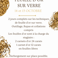 Prochain workshop "Feuille d'Or"