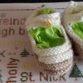 Petits chaussons naissance