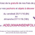 Une opération promo chez ADEUXMAINS !