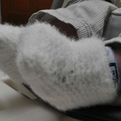 Des petits pieds au chaud..