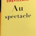 Au spectacle, d'Eric Chevillard