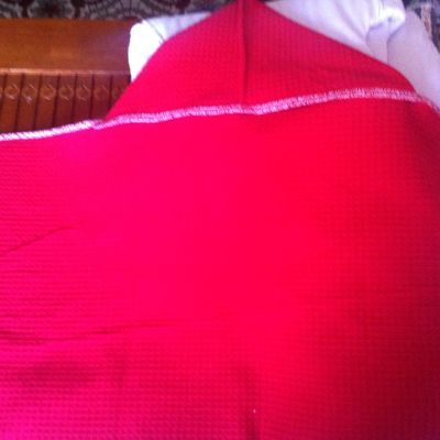 Kit de naissance pour Johana : la Sortie de bain façon petit chaperon rouge