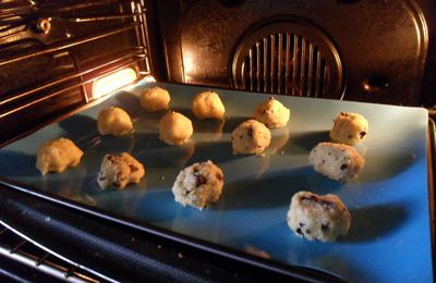 Cookies au chocolat noir et au chocolat blanc